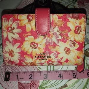 Coach multicolor wallet